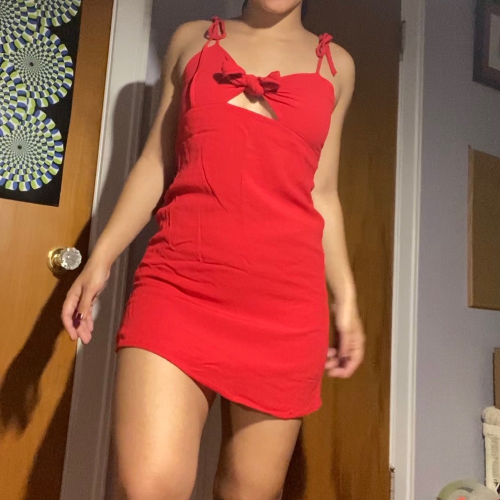 Red Mini Sundress